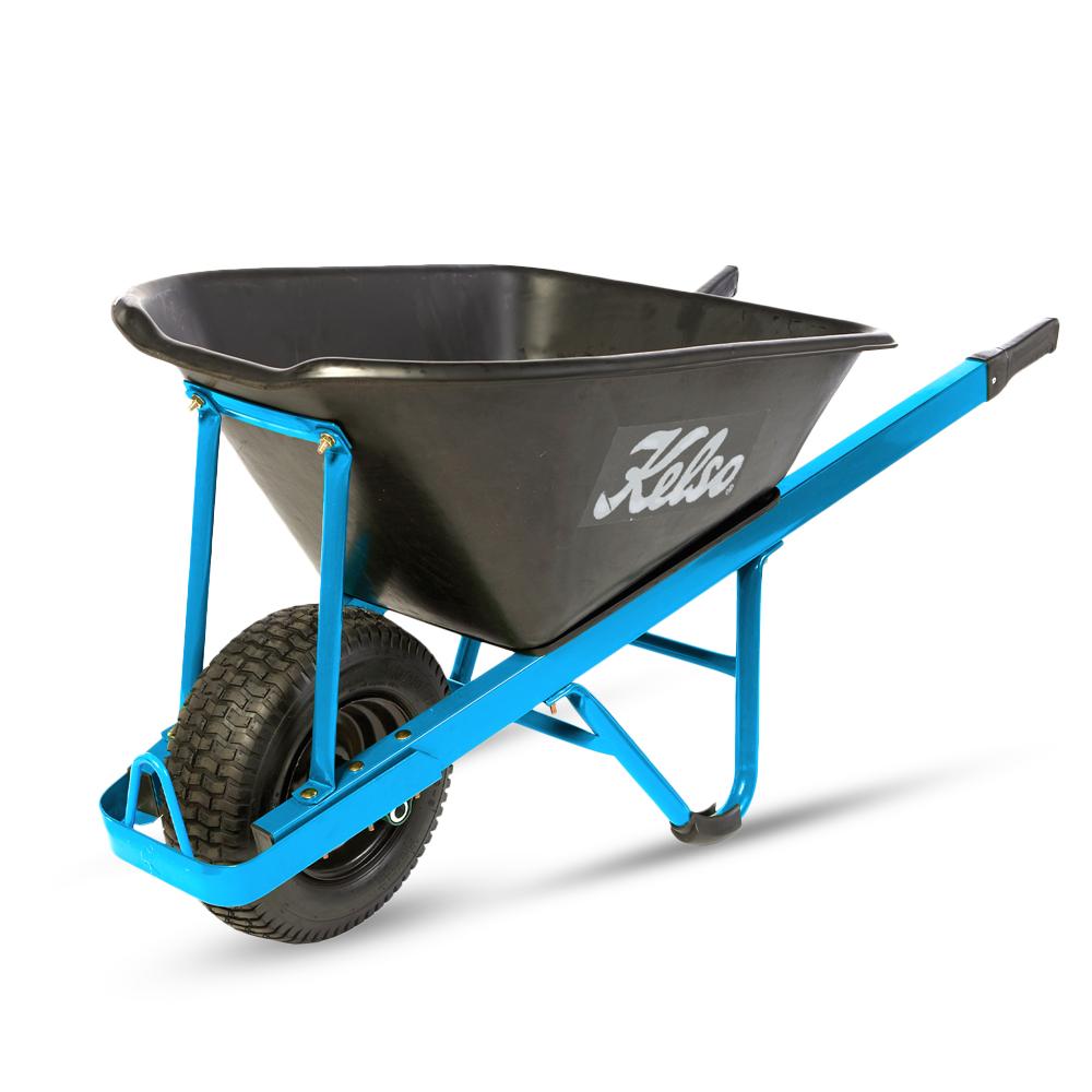 Kelso FW15013T 100L Professional Wheelbarrow Poly Tray with 6.5" Wheel