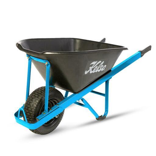 Kelso FW15013T 100L Professional Wheelbarrow Poly Tray with 6.5" Wheel