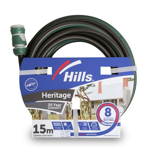 Hills 100742 15m x 12mm Heritage Garden Hose