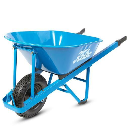 Kelso FW14000-T 100L Heavy Trade Steel Tray Wheelbarrow with 4.8" Wheel