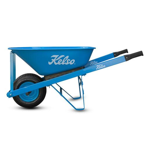 Kelso KBTMS100FF 100L Tradesmans 1.1mm Steel Tray Wheelbarrow with 6.5