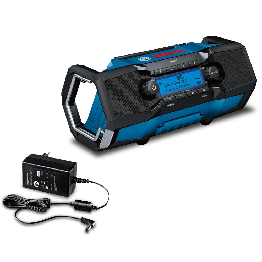 Bosch Gpb V C A V Li Ion Cordless Bluetooth Jobsite Radio Skin Only