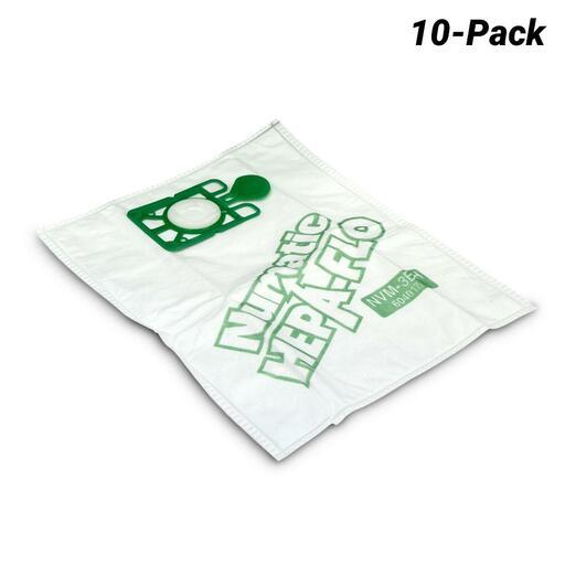 EDCO 604017 (NVM-3BH) 10-Pack Hepaflo Dust Bags