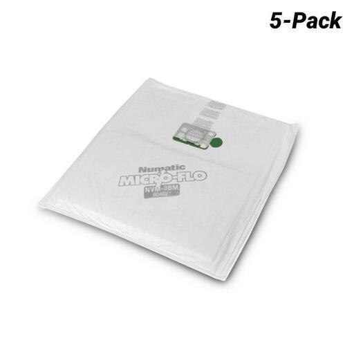 EDCO 604027 (NVM-3BM) 5-Pack Microflo Fine Dust Bags