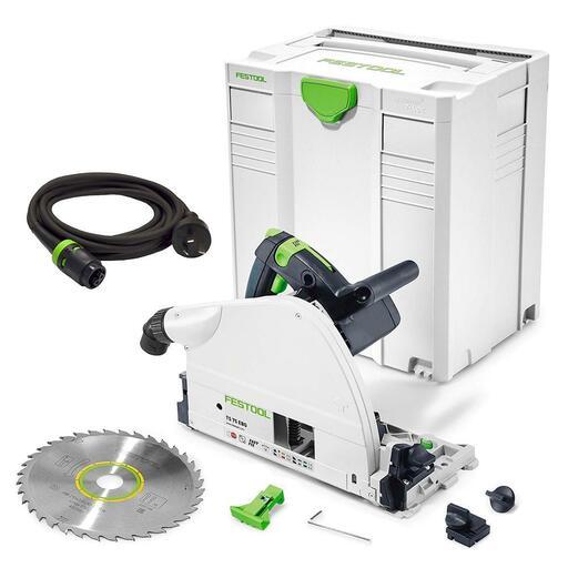 Festool TS 75 EBQ-Plus (576113) 1600W 210mm (8-1/4") Plunge Cut Circular Saw in Systainer