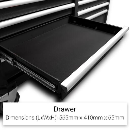 Daytona D1200PSB 1200pce Mechanical Tool Set with 53" 13 Drawer Black Roller Cabinet Tool Trolley – image 24