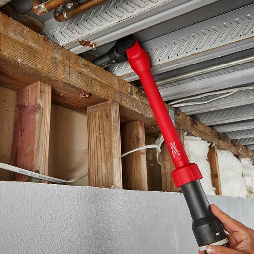 Milwaukee 49902031 AIR-TIP Universal Wet & Dry Pivoting Extension Wand Vacuum Nozzle – image 6