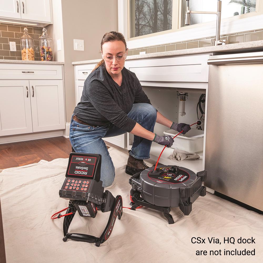 Ridgid 70808 + 64943 30m SeeSnake MicroReel APX with TruSense Technology and Digital Recording Monitor with Wi-Fi – image 6