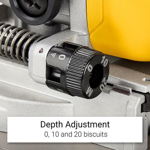 DeWalt DCW682N-XJ 18V XR Li-ion Cordless Brushless Biscuit Jointer – Skin Only – image 6
