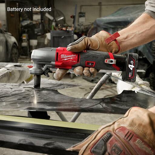 Milwaukee M12FNB160 12V Li-ion Cordless Brushless 16 Gauge Nibbler - Skin Only – image 6