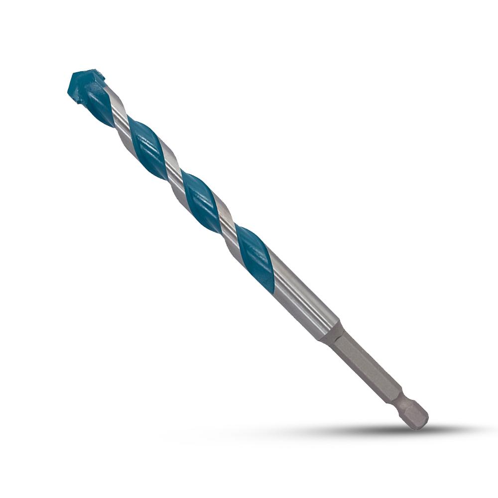 Makita E15067 10 x 150mm 1/4” Hex Shank MultiMaterial TCT Drill Bit