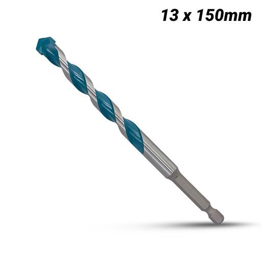 Makita E-15089 13 x 150mm 1/4” Hex Shank Multi-Material TCT Drill Bit