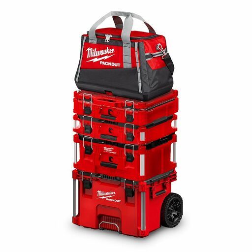 Milwaukee 48228322 + 48228430 + 48228431 + 48228424 + 48228425 + 48228427 PACKOUT 6pce Storage System