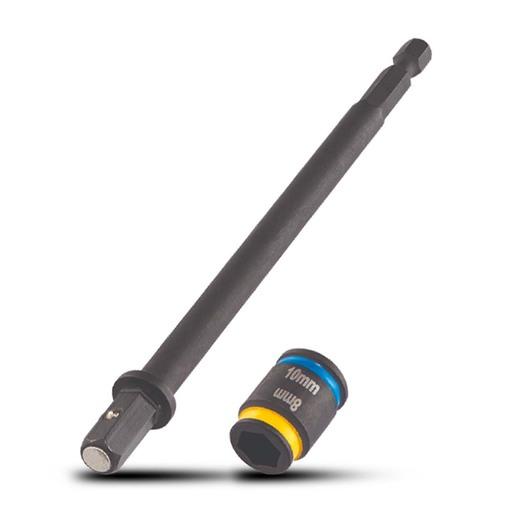 Malco MSHXLCM2 (HTM-MSHXLCM2) 36-Pack 150mm 8/10mm 1/4" Dual Reversible Magnetic Hex Driver  – image 2