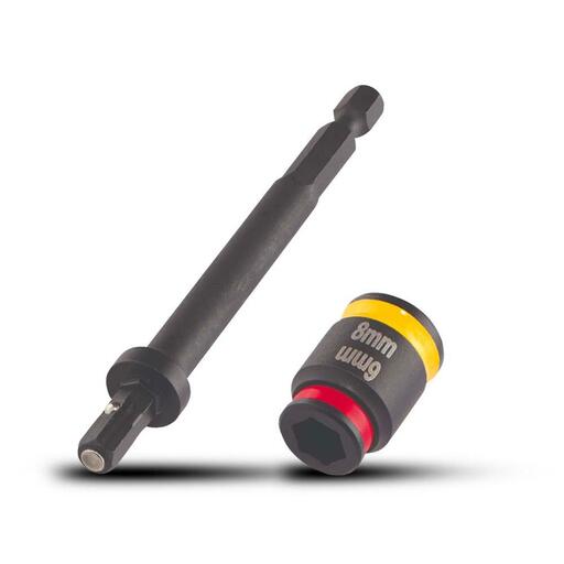Malco MSHMLCM1 (HTM-MSHMLCM1) 36-Pack 100mm 6/8mm 1/4" Dual Reversible Magnetic Hex Driver – image 2