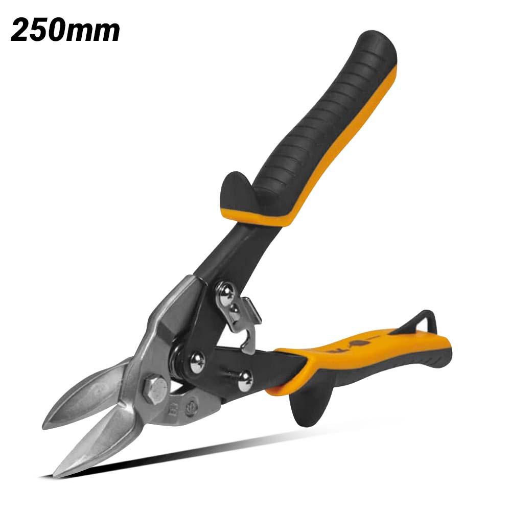 Malco AV3 (HTM-AV3) 250mm Yellow Left/Right/Straight Forged Steel Aviation Snip – image 1