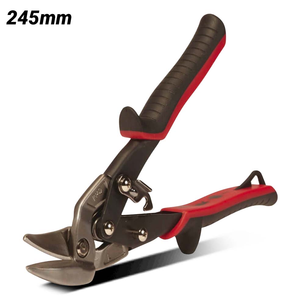 Malco AV6 (HTM-AV6) 245mm Red Left/Straight Forged Steel Aviation Snip – image 1