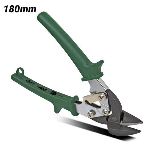 Malco AVM7 (HTM-AVM7) 180mm Green Right-Cutting Mini Offset Aviation Snip