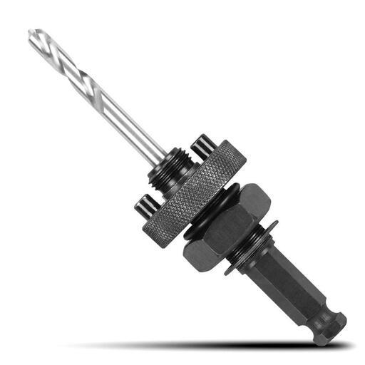 Milwaukee 49569100 7/16" Hex Quick CHange Arbor No Wobble to suit Large Hole Saws – image 2