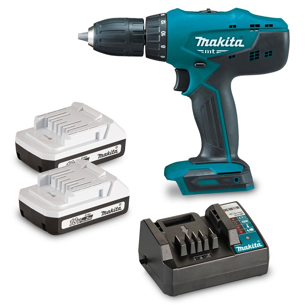 Makita M6301D003 18V 2.0Ah Liion MT Series Cordless Driver Drill Combo Kit