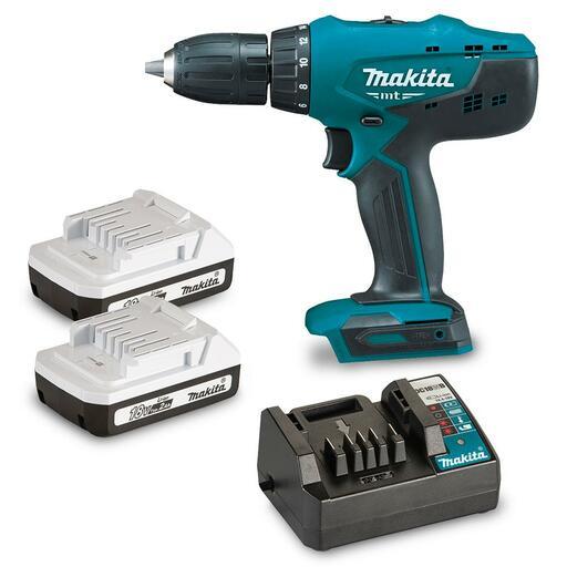 Makita M6301D003 18V 2.0Ah Li-ion MT Series Cordless Driver Drill Combo Kit