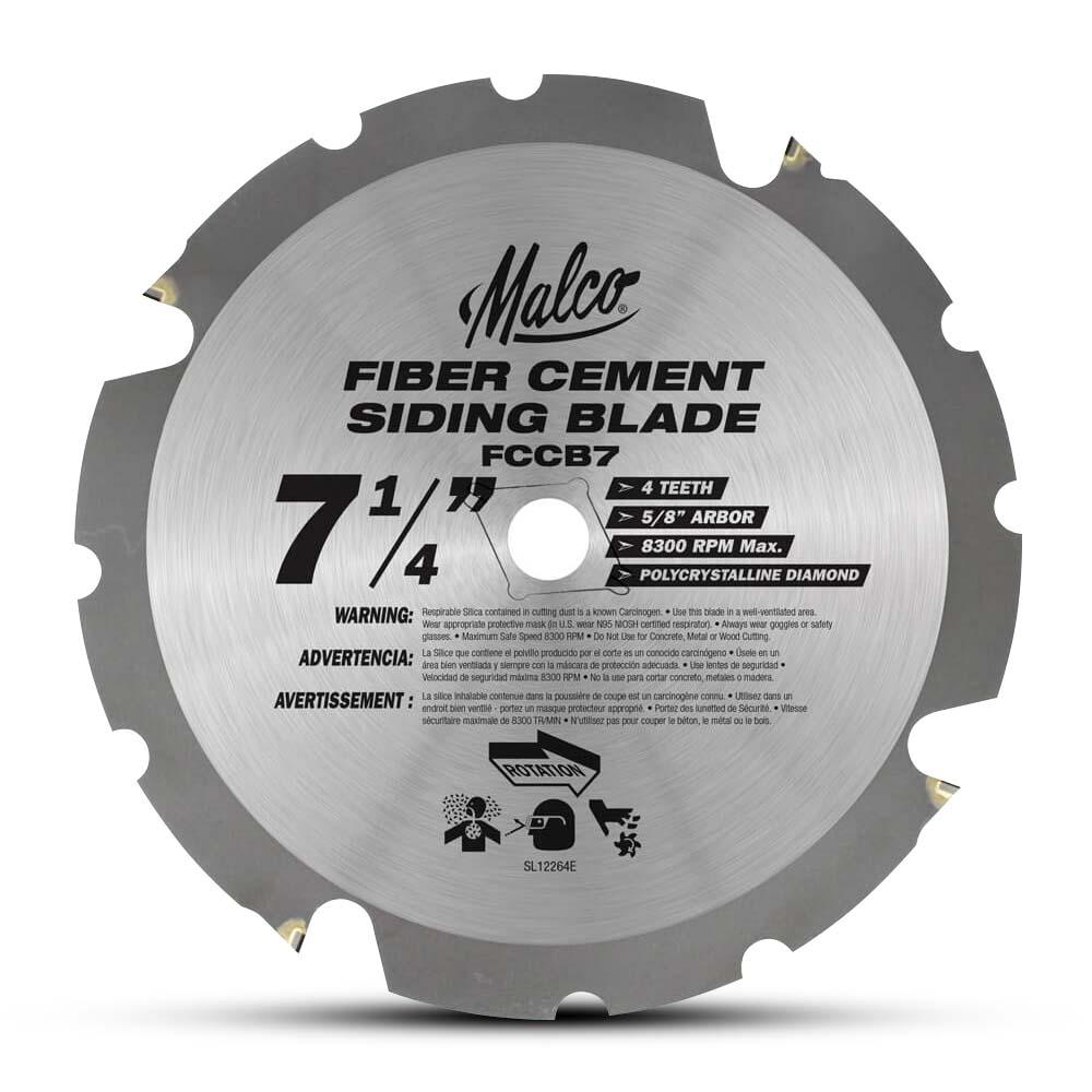 Malco FCCB1EV (HTM-FCCB1EV) 184mm 4T Fibre Cement Circular Saw Blade – image 2