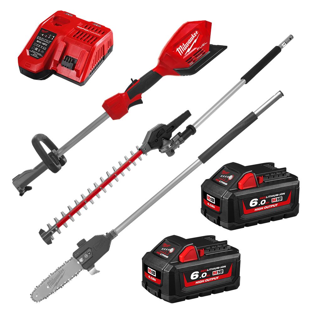 Milwaukee M18FOPHPP3A602 18V 6.0Ah Liion Cordless Fuel Outdoor Multi