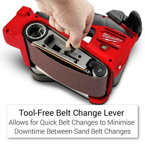 Milwaukee M18FBTS750 18V Li-ion Cordless Fuel 457mm (18") Belt Sander - Skin Only – image 5