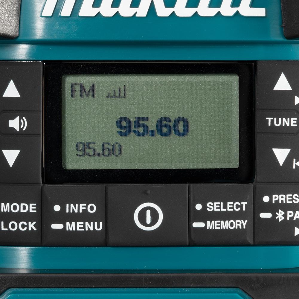 Makita MR009GZ 40V MAX XGT Li-ion Cordless Bluetooth Digital Radio Lantern - Skin Only – image 3