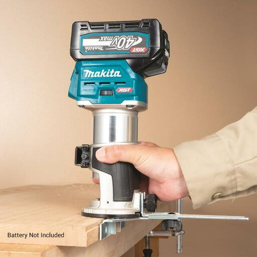 Makita RT001GZ02 40V MAX Li-ion XGT Cordless Brushless Laminate Trimmer Router - Skin Only – image 4