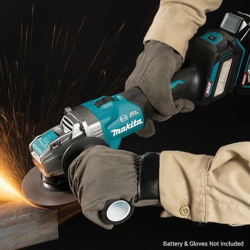 Makita GA041GZ02 40V Max XGT Li-ion Cordless Brushless X-Lock 125mm (5") Slide Switch Angle Grinder - Skin Only – image 4