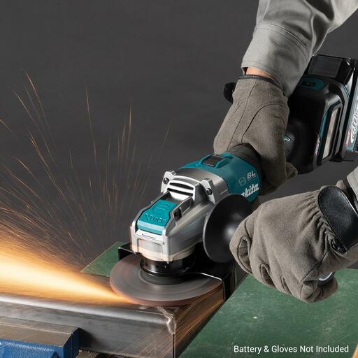Makita GA041GZ02 40V Max XGT Li-ion Cordless Brushless X-Lock 125mm (5") Slide Switch Angle Grinder - Skin Only – image 3