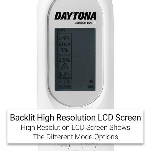Daytona DDBFT Rechargable Digital Brake Fluid Tester DOT3, 4 & 5.1 – image 4