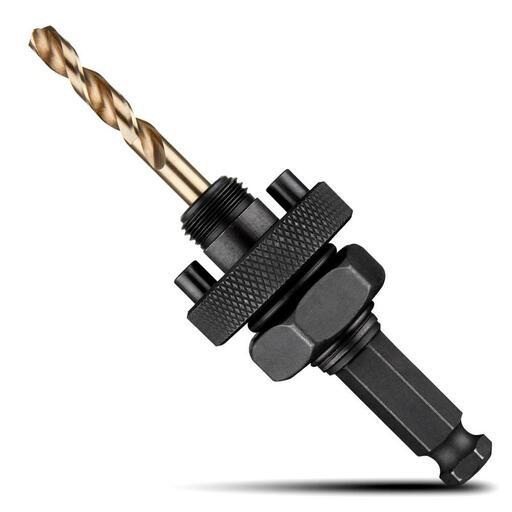 Milwaukee 49567115 HOLE DOZER with Carbide Teeth Hole Saw Small Arbor with Cobalt Pilot Bit 7/16" Shank – image 2