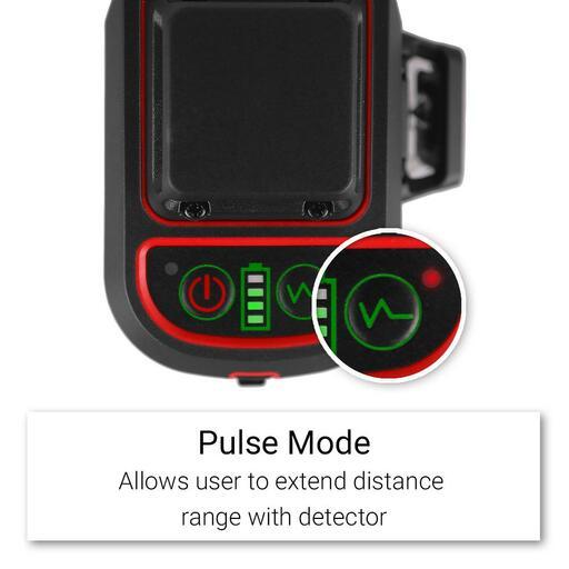 CPI MINI3D 3.7V 3.6Ah 360º Auto Levelling 3D Sensor Li-ion Green Beam Line Laser Kit – image 6