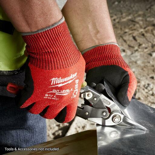 Milwaukee 4822892 Cut 2(B) Nitrile Dipped Gloves – image 5