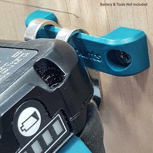 StealthMounts BB-BLU-6 6-Pack Universal Bench Belt Mount - Blue – image 3