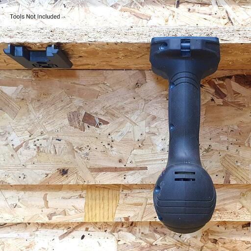StealthMounts TM-BO18-BLK-4 18V Bosch 4-Pack Black Tool Storage Mounts – image 5
