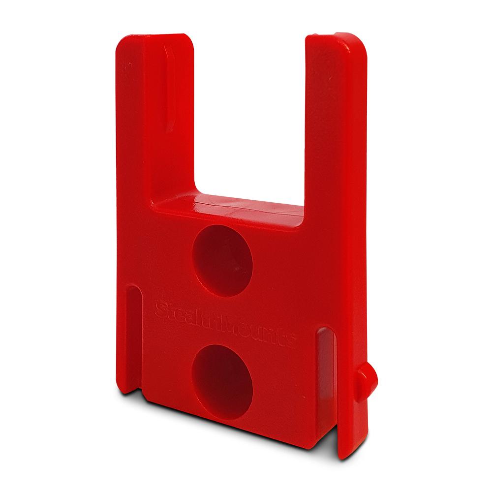 StealthMounts TM-MW18-RED-4 M18 Milwaukee 4-Pack Red Tool Storage Mounts – image 3