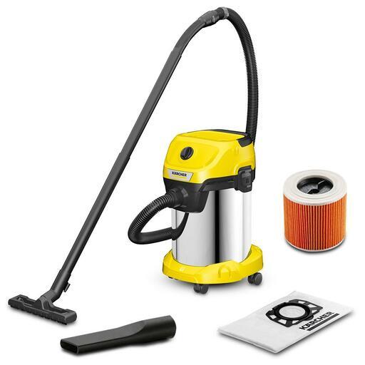 Karcher WD 3 S (1.628-144.0) 1000W 19L Wet & Dry Vacuum Cleaner
