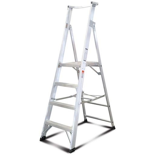 Climbrite CAPL4S 4-Step 1.2m Aluminium Platform Ladder – image 2