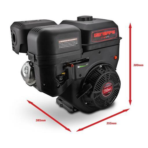 Gensafe G7HP210 7HP 208cc 4-Stroke Single Cylinder Petrol Engine – image 2
