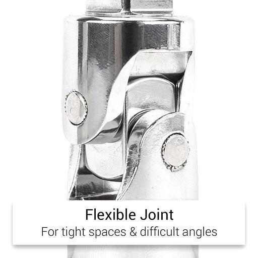 Daytona D3PCEUNI 3pce 1/4", 3/8" & 1/2" Drive Universal Joint Adaptor Set – image 3