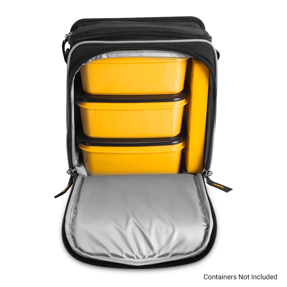 Rugged Xtremes RX08L101BK Black Canvas PODCONNECT Insulated Crib Bag