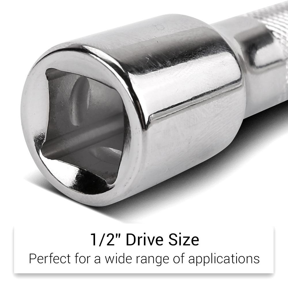 Daytona D3PCE12 3pce 1/2" Drive 75-250mm Socket Extension Bar Set – image 5