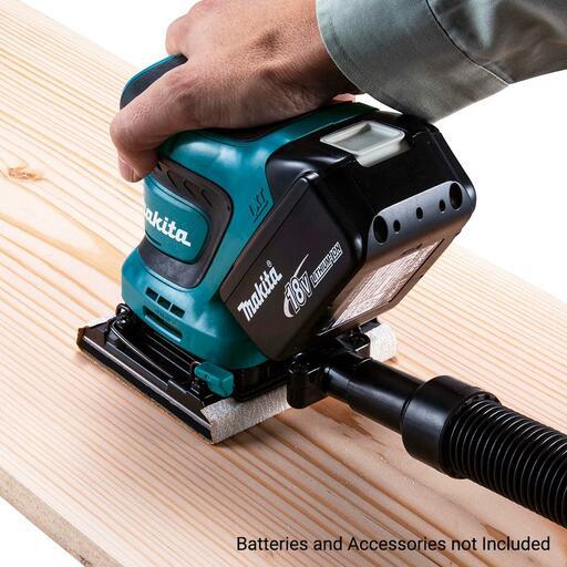 Makita DBO480Z 18V Li-ion LXT Cordless 1/4 Sheet Finishing Sander - Skin Only – image 7