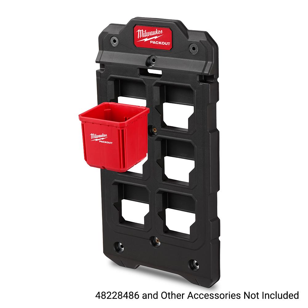 Milwaukee 48228062 PACKOUT Bin 2pce Set with Removable Interior Tray & Dividers – image 4