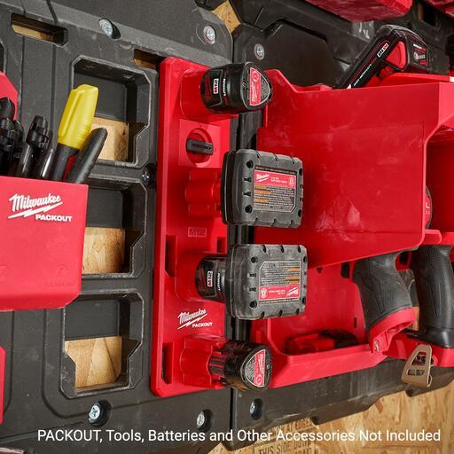 Milwaukee 48228338 PACKOUT M12 12V Battery Rack – image 3