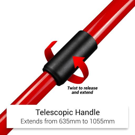 Telescoping Strong Magnetic Sweeper Pickup Tool, Screws Parts Finder With 35LB Pull Capacity, Retractable 8.6" To 40.5", Pick Up Automotive Nails