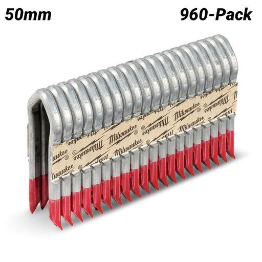 Milwaukee MPU2960 960-Pack 50mm 9GA/4mm Fencing Staples – image 2